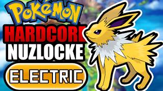 Pokémon Shield Hardcore Nuzlocke  ELECTRIC Types Only No items No overleveling [upl. by Einitsed]