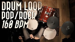 Drum Loop 160 BPM  PopRock [upl. by Avek191]