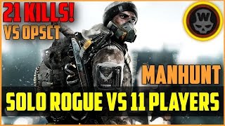 Division  Solo Rogue vs 11 players ft OPsct 25kills No Survivor Link [upl. by Udale]