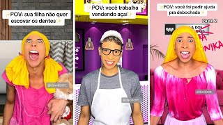 OS VÍDEOS MAIS HILÁRIOS DO DAVID COSTA  TENTE NÃO RIR  COMPILADO TIKTOK [upl. by Anirat342]