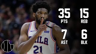 Joel Embiid Highlights  76ers vs Trail Blazers  29th Oct 2023 [upl. by Aniretake]