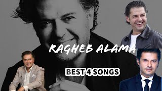 🎶 Ragheb Alamas Top 4 Hits  Timeless Classics 🎵 [upl. by Eyllib]