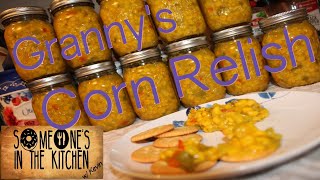 Recipe Corn Relish  Canning Summertime Harvest [upl. by Aisirtap]