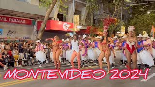 DESFILE INAUGURAL DE CARNAVAL 2024 MONTEVIDEO URUGUAY [upl. by Heng156]