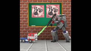 When Megatron teaches Optimus Prime to sing 😁 [upl. by Aggri]