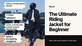 VLOG  4  Best Riding Jacket for Beginners  Under 5000 RYNOXGEARYouTube [upl. by Amehsat330]