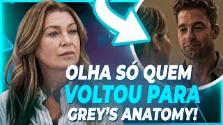 O MAIOR CRUSH DA MEREDITH VOLTOU O QUE ACONTECEU COM A JO  Greys Anatomy 18x01 [upl. by Noremac154]