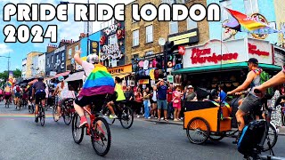 Pride Ride London 2024  The Ridebys [upl. by Eiltan]