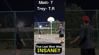 INSANE 1v1 basketball TRUMP challenge basketballbattle 1v1challenge trickshots [upl. by Hairym]