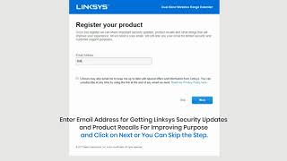 Steps of Linksys Extender Setup Page [upl. by Toille]