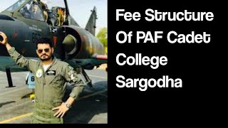 fee structure of PAF cadet college sargodha [upl. by Ruvolo171]