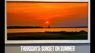 THURSDAY3 Sunset on summer VIVID ART Gallery 08 29 24 [upl. by Eissalc]