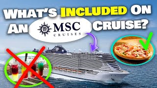 Whats INCLUDED on an MSC cruise Food drinks activities and more [upl. by Yaakov]