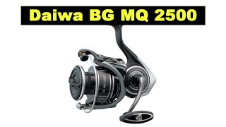 Daiwa BG MQ 2500 UNBOXING amp REVIEW [upl. by Erdried478]