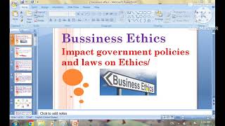 business ethics [upl. by Pandich]