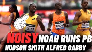 Noisy Noah Lyles Wins amp PB Team Jamaica NO 4x100m London Diamond League Was Entertaining [upl. by Grekin]