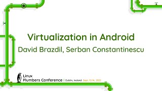 Virtualization in Android  David Brazdil Serban Constantinescu [upl. by Netsud]