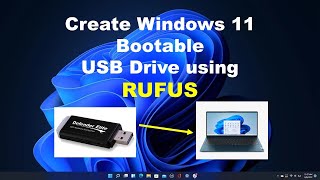 How to create a Windows 11 bootable USB drive using Rufus [upl. by Radek328]