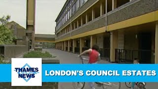 Londons Council Estates during the 1980s90s  Social housing  Poverty  Vandalism [upl. by Patricio19]