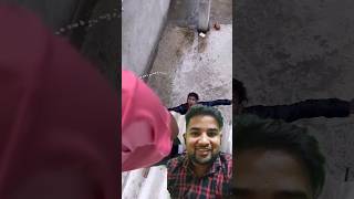 Barish Ka Paani Samjh Ke Bhai ye Kis Naah Liya🤣🤣 funny comedy realfools shorts viral video🙏🙏 [upl. by Eliot]