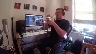 Tom Walsh  Trumpet Overdubs on Johannes Zetterbergs quot2nd Naturequot [upl. by Ydissahc340]