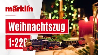 Weihnachtszug in Spur Z  Märklin Startpackung in Maßstab 1220 [upl. by Redliw]