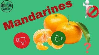 MANDARINE  Bienfaits et contre indications  BecTherapy [upl. by Ecyac]