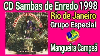 CD Samba Enredo 1998 Rio de Janeiro Grupo Especial [upl. by Dougal878]