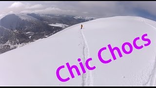 Backcountry Skiing In the Chic Choc Mountains  Gaspesie Quebec [upl. by Senior]