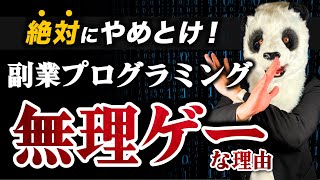 【絶対やめとけ！】副業プログラミングが無理ゲーな理由徹底解説 [upl. by Erdnua]