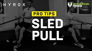 How to MASTER Sled Pulls for HYROX  Top Pro Tips [upl. by Zoie]