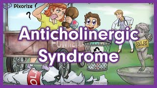 Anticholinergic Syndrome Mnemonic for Nursing Pharmacology NCLEX [upl. by Vershen451]