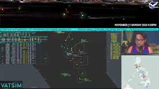 VATSIM ATC  MNL CTR [upl. by Essenaj606]