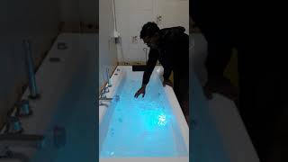 Jaquar kubix bathtub whirlpool Jacuzzi installation video [upl. by Cochran865]