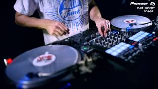 UK DMC Champion JFB on Pioneer DDJSP1 and DJM900SRT Serato DJ Edition [upl. by Poole]