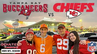 Chiefs vs Buccaneers at ARROWHEAD STADIUM  2024 NFL SEASON Week 9  Vlog 123 [upl. by Hgielram]