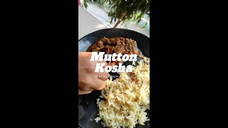 Mutton Kosha  Kosha Mangsho muttonkosha muttonrecipe indianfood bengalifood trendingshorts [upl. by Ventura399]