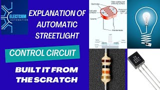 Automatic streetlight control circuit1 automation electrical streetlight circuit control viral [upl. by Noiroc225]