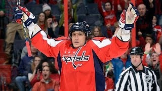 Washington Capitals Alex Ovechkin takes on the Montreal Canadiens [upl. by Sulohcin]