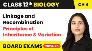 Linkage and Recombination  Principles of Inheritance and Variation  Class 12 Biology Ch 4  CBSE [upl. by Finbur]