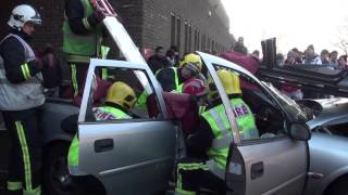 Amersham amp Wycombe College  Road Safety Demonstration [upl. by Hogarth377]