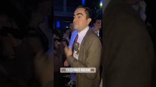 When mrbean meets techno 🐻 electronicmusic rave funny [upl. by Solokin]