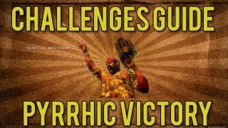 Black Ops 2 Pyrrhic Victory Challenges Guide [upl. by Amend]