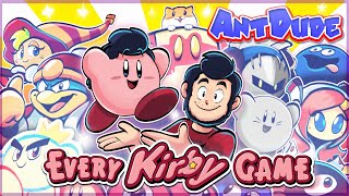 Ranking Every Kirby Game  The Best amp Worst of Kirbys 39 Adventures [upl. by Nilloc]