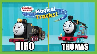 Thomas amp Friends Magic Tracks  Play with Hiro and Thomas [upl. by Anaihs84]