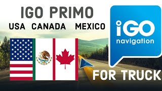 IGO PRIMO navigation FOR USA CANADA MEXICODownload link in description 📥 🚛🚗🇺🇲 [upl. by Phonsa56]