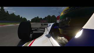 AYRTON SENNA CRASH IMOLA 1994 by ASSETTO CORSA PC [upl. by Foscalina]