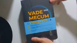 UNBOXING VADE MECUM 2022 JUSPODIVM [upl. by Diamante]