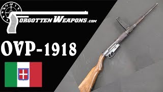 OVP 1918 Italys first WW1 Submachine Gun [upl. by Ahsyas]