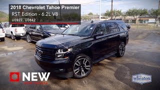 2018 Chevrolet Tahoe PREMIER  RST EDITION  Walkaround [upl. by Yecnay]